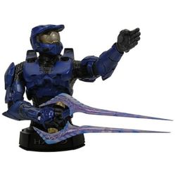 Halo 3 Gentle Giant Blue Master Chief Deluxe Collectible Mini Bust Statue RARE