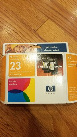 HP cartridge 23 open, not used