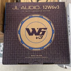 JL AUDIO 12W6V3-D4 Subwoofer 600 W RMS 1200 WATTS MAX