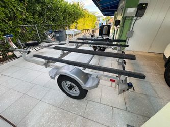 Triton 2020 double aluminum trailer
