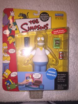 Playmates World of Springfield Homer Simpson.