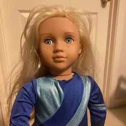 American Girl Doll Gymnast