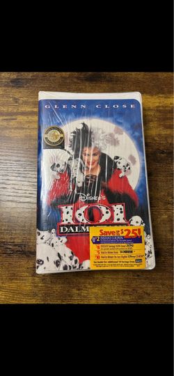 Disney 101 Dalmatians VHS, Sealed