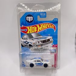 Hot Wheels HW Drift Mazda RX-3 Super Treasure Hunt White HTF