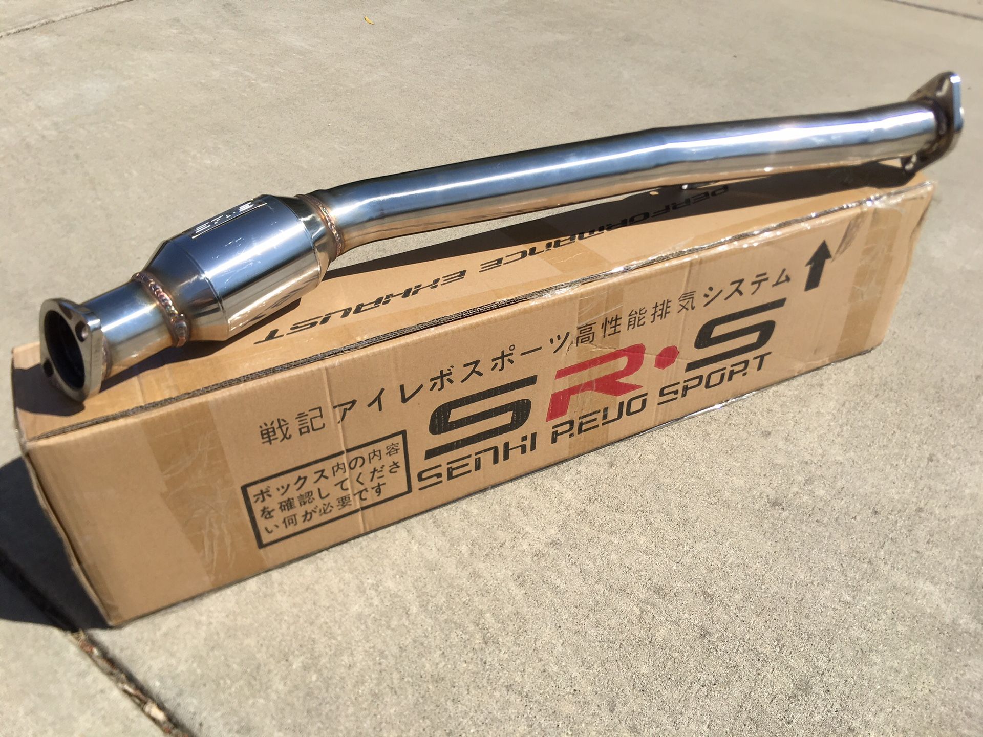 SRS FRONT PIPE FOR FRS BRZ GT 86 DOWNPIPE EXHAUST CATLESS 2013 2014 2015 2016 2016 13 14 15 16 17