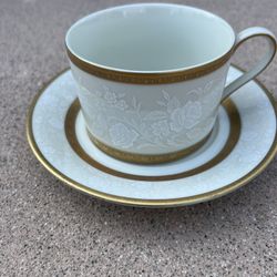 Mikasa Antique Lace Cup And Saucer