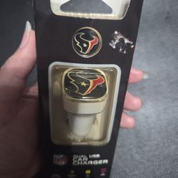 Houston Texans Dual USB Car Charger
