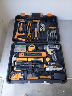 186pcs power drill tools set