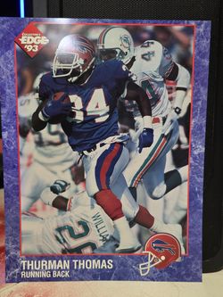 11 Inch Thurman Thomas Card Collector Edge '93