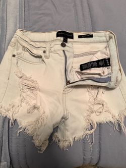 Kendall + Kylie Icon Short Distressed Denim Shorts