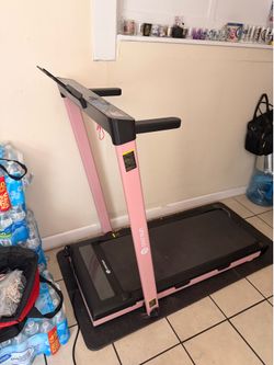 Z10 Pro Muse Type 2 in 1 Foldable Treadmill - ROSE GOLD
