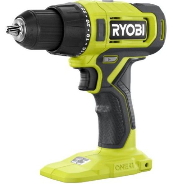 Ryobi 18V Cordless ½ in. Drill/Driver Kit with Battery & Charger