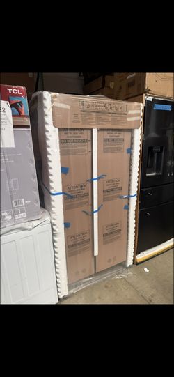 Box Side By side Refrigerator Whirlpool Stainless Steel 