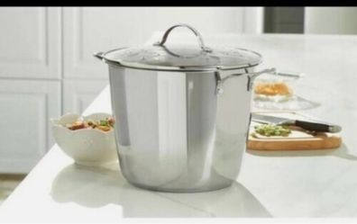 Princess House Heritage Stainless Steel 9-Qt. Stockpot (5815 ) New In Box!