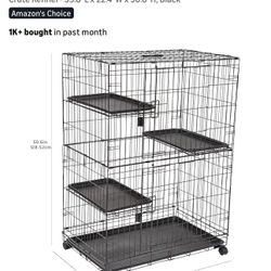 Amazon Basics 3-Tier Cat Crate