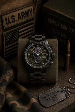 Citizen Nighthawk Eco-Drive Chronograph watch