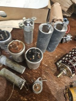 Vintage Electric Components,  New From The 50's And 60's