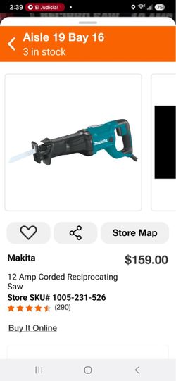 12 Amp Corded Reciprocating Saw (Have 4 Total)