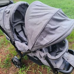 BabyJoy Double Stroller – Lightweight & Foldable
