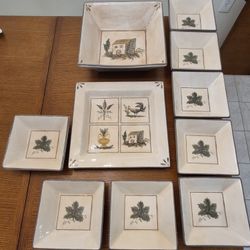 Williams-Sonoma Hand-crafted Pasta Serving Set Made In Italy