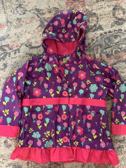 Western Chief lined raincoat girls Size 5