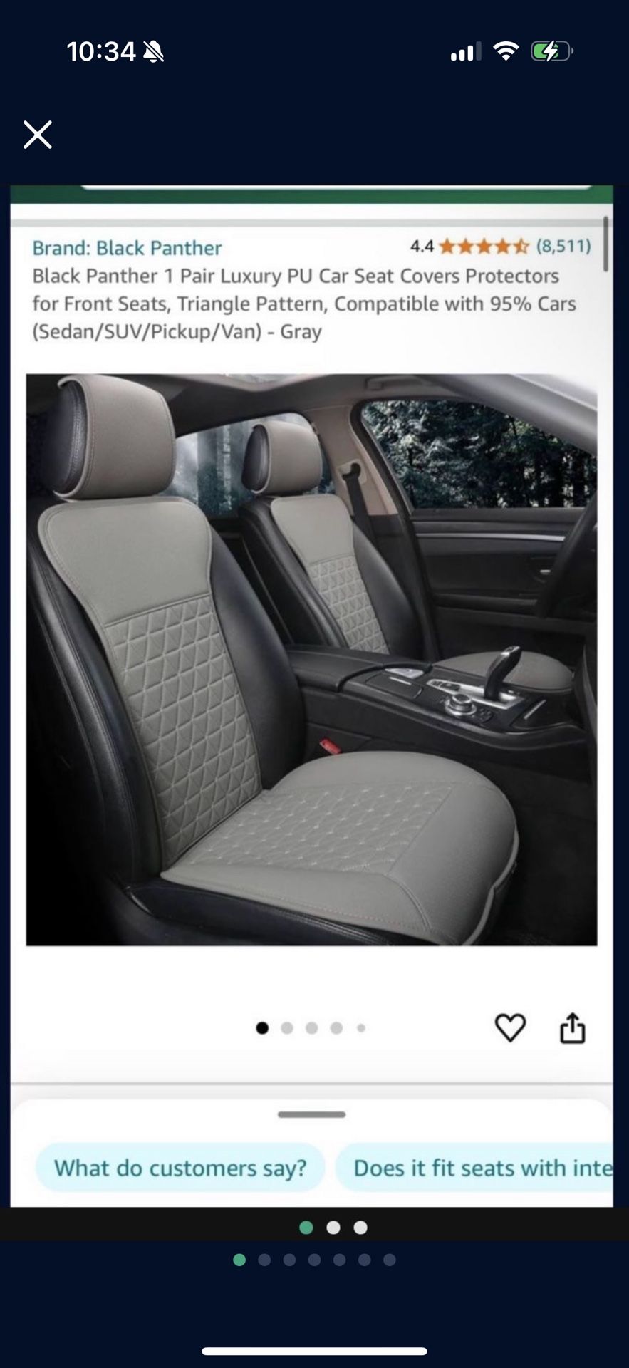 Car Seat Covers New In Bag