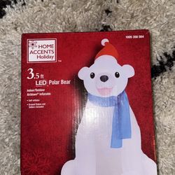 Inflatable Polar Bear