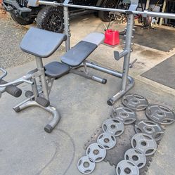 Weight bench!
