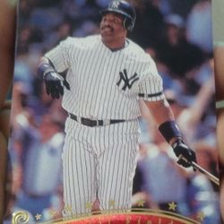 Cecil Fielder Raw Card Crazy Rare Orginally [LOW/POP]