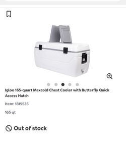 Extra large igloo cooler