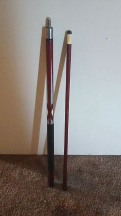 Graphite pool cue