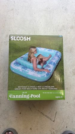 SLOOSH Inflatable Pool Float Lounge – New in Box