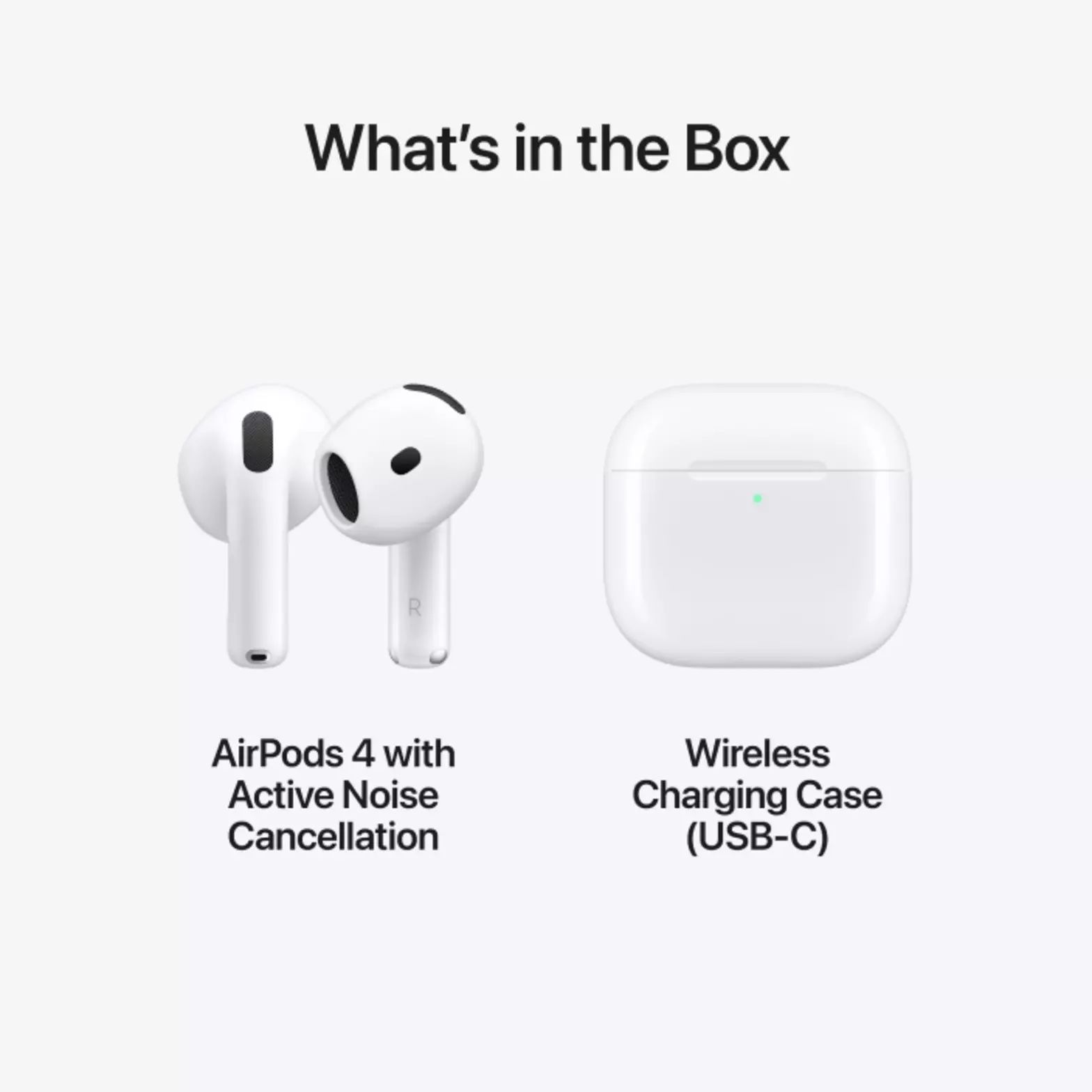 AirPods 4 With Wireless Charging Case