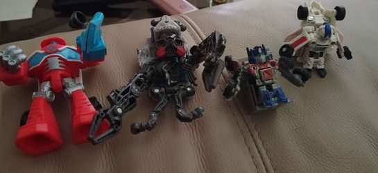 Transformers Action Figures Lot of 4