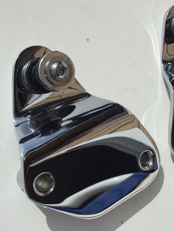 Harley detachable backrest docking hardware