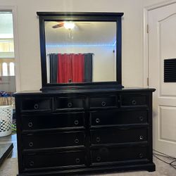 Large Dresser With Mirror