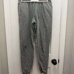 Ideology Men's Gray Solid Fleece Performance Sweatpants Joggers Size Medium