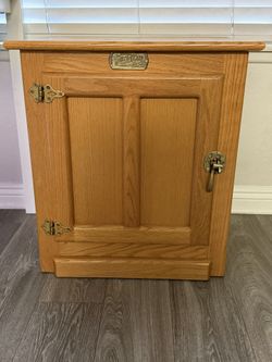 Vintage White Clad Night Stand