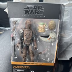 Star Wars The Black Series The Mandalorian and Grogu Arvala-7 