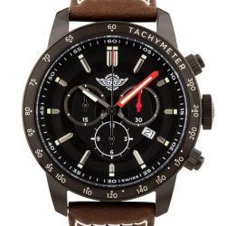 Zentler Freres Oracle 45mm Case Swiss Chronograph