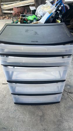 Sterilite plastic drawers