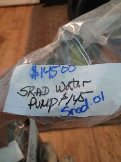 96-99 Suzuki Srad Gsxr 750 or 97-00 Srad gsxr 600 oem water pump