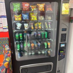 Drinks & Snacks Combo Machine With Credit Card Reader 