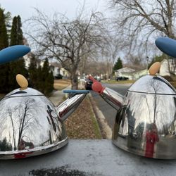 Michael Graves’ Signature Stainless Steel Tea Pots (pair)