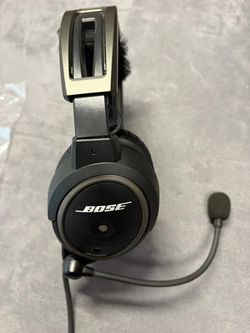 Bose A20 Aviation Headset with Bluetooth, Wired, Includes Carrying Case and Adapter