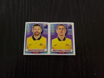 Panini World Cup Qatar 2022 Stickers (AUS SRB SEN CRO GHA IRN)