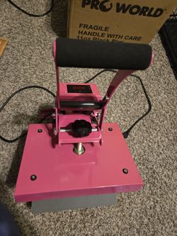 Pink Heat Press