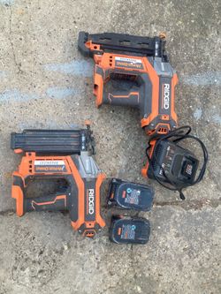 Ridgid battery nail guns