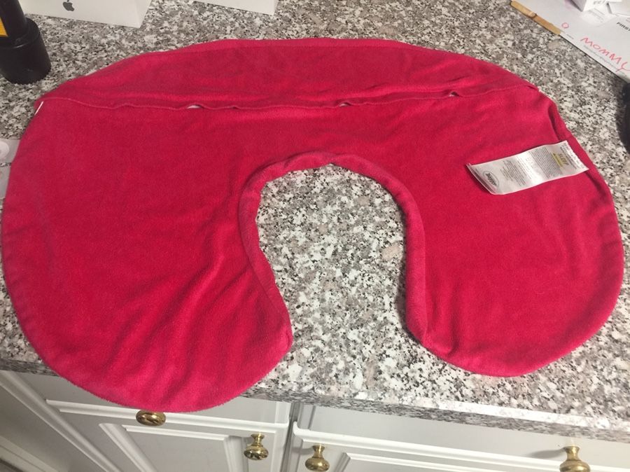 Boppy pillow case pink