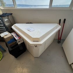 West Marine dock storage boxes